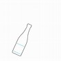 Image result for Champagne Bottle Drawing Easy