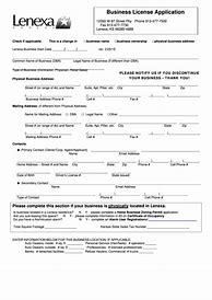 Image result for Free Business License Application Forms