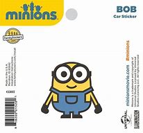 Image result for Bob Minion Sticker