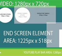 Image result for YouTube Ending Screen Size