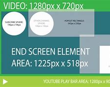 Image result for YouTube End Screen Template Size