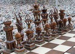 Image result for Wooden Chess Giffts