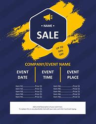 Image result for Sale Flyer Template Word