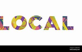 Image result for The Word Local with X Over It