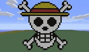 Image result for One Piece Skull Pixel Art