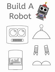 Image result for Robot Template for Prescchool
