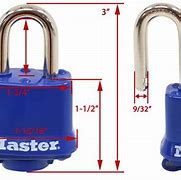 Image result for Padlock with Wide Shackle