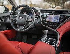 Image result for Black Toyota Camry XSE Red Interior