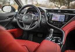 Image result for 2019 Camry XSE Red Interior