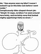 Image result for Bike Seat Meme