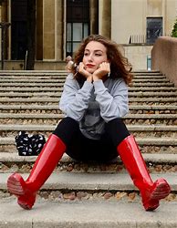 Image result for Woman in Wellies