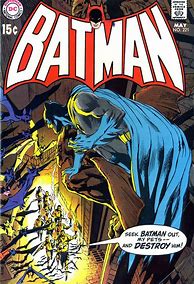 Image result for Batman Comic Book Covers 1970s