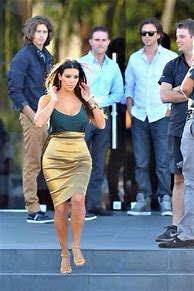 Image result for Kim Kardashian High-Waisted Skirt