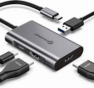 Image result for 4 in 1 USBC Dock Dual HDMI
