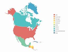 Image result for Us North America Map