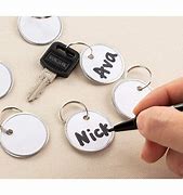 Image result for Key Rings with Labels