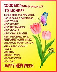 Image result for Good Morning to a Brand New Week