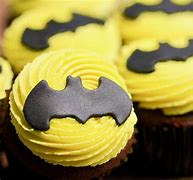 Image result for Batman Cupcakes