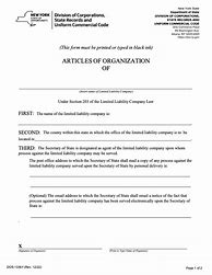 Image result for Articles of Organization LLC Indiana