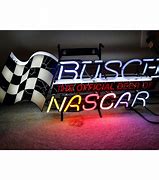 Image result for Busch NASCAR Girl Light Up Sign