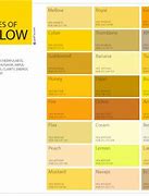 Image result for Yellow Paint Color Chart