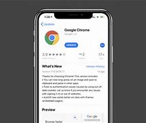 Image result for Chrome Update in App iPhone