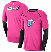 Image result for Miami Heat Pink T-Shirt