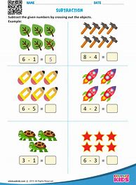 Image result for Kindergarten Simple Math Worksheet