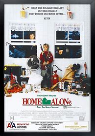 Image result for Home Alone Cartoon Poster