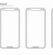 Image result for Template iPhone X Plus Size