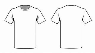 Image result for Blank T-Shirt Template Transparent