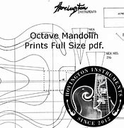 Image result for Octave Mandolin Plans