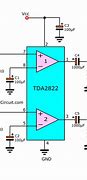 Image result for TDA2822 Circuit