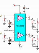 Image result for TDA2822 Circuit