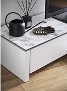 Image result for Glass Silver TV Stand