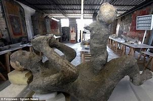 Image result for Pompeii Kissing Ash Statues