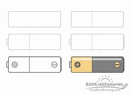 Image result for Empty Battery Drawing