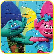 Image result for Trolls Puzzle Game