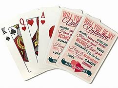 Image result for Valentine's Day Playing Cards
