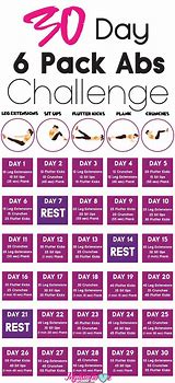 Image result for ABS Workout Challenge