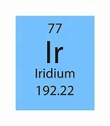 Image result for Iridium Element