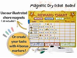 Image result for Magnetic Positive Reinforcement Chart