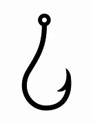 Image result for Fish Hook SVG Free