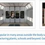 Image result for Modern Automotive Booth without Car