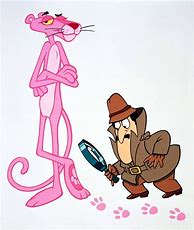Image result for Pink Panther Cartoon Halloween