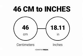 Image result for How Long Is 46 Cm