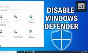 Image result for Microsoft Defender Antivirus Windows 10