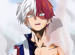 Image result for Aesthetic Todoroki Fan Art