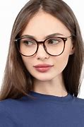 Image result for Women Black Glasses