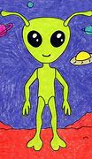 Image result for Alien Drawing Easy